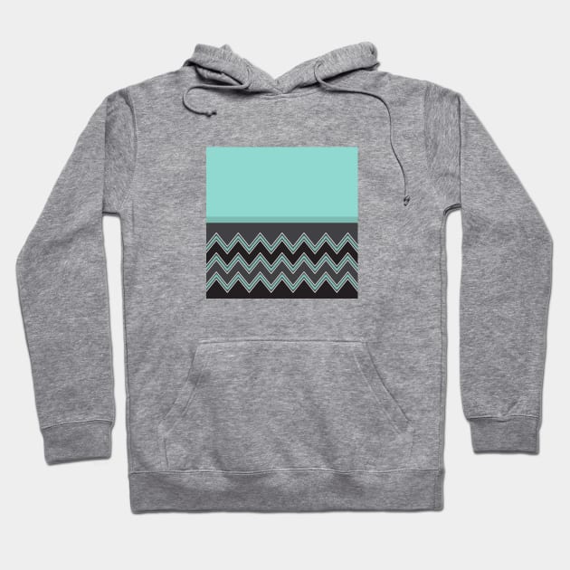 Teal Vibes Hoodie by Lionti_design